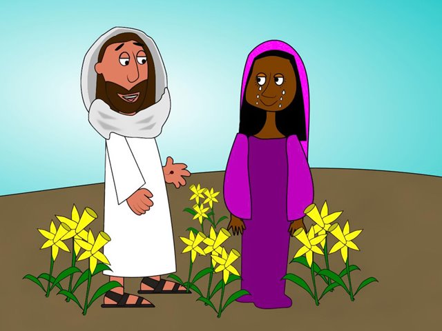 Jesus viser seg for Maria Magdalena