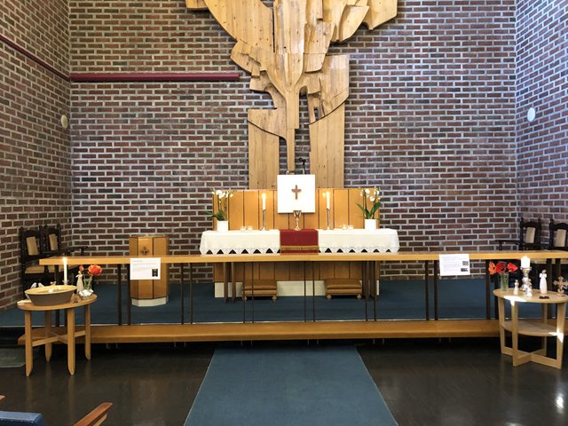 Felles gudstjeneste i Sandnes med sinnsro-preg. Ved Torgeir Tveter. Musikk : Sofia Krämer.