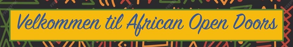 AFRICAN OPEN DOORS med sang, dans, bønn og masse god afrikansk mat. Absolutt alle uansett bakgrunn og alder er velkommen. 