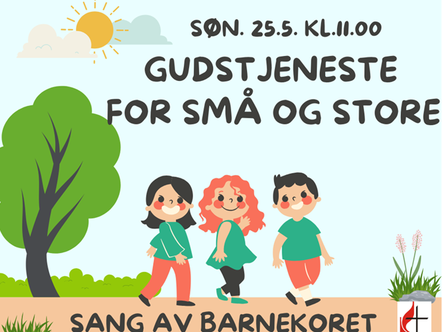 Gudstjeneste for små og store