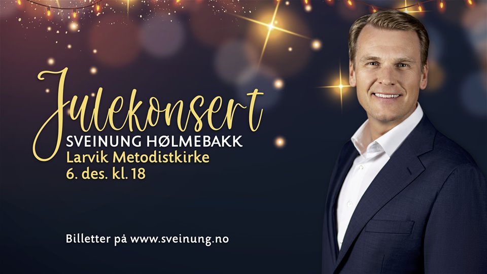 Konsert med Sveinung Hølmebakk